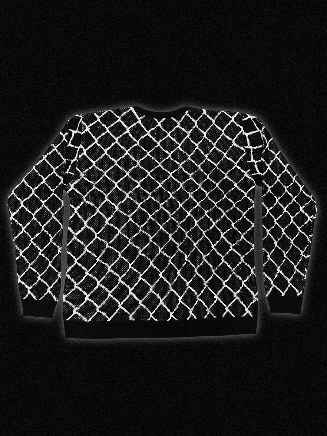 Kazro black knitted sweater