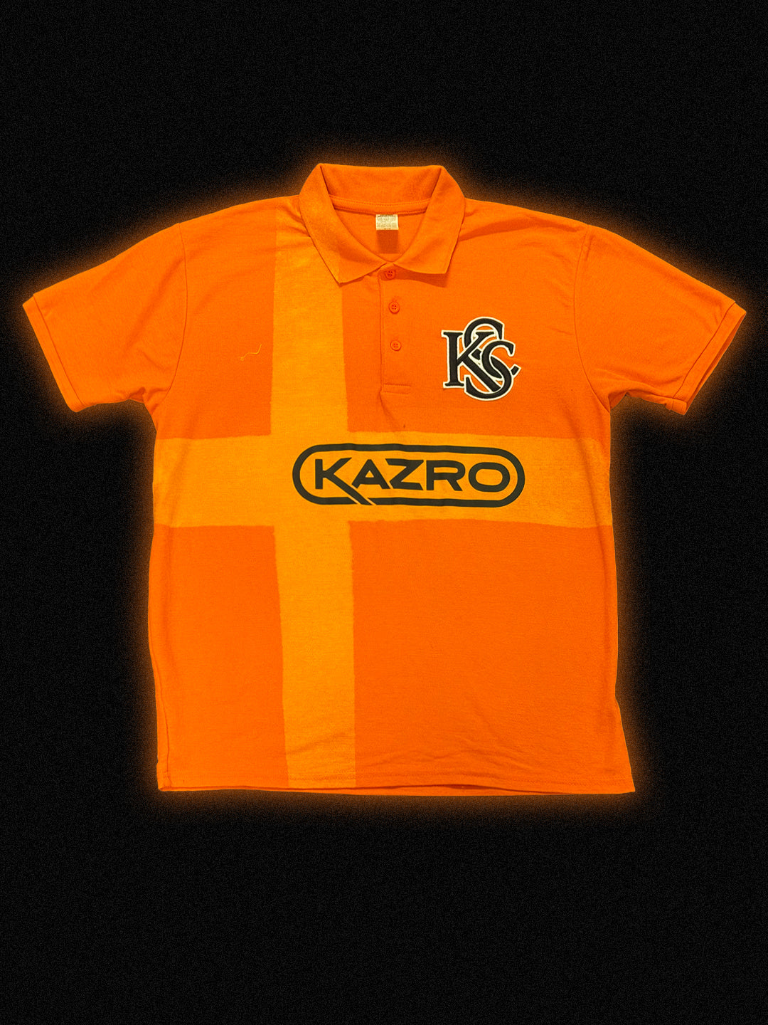 Kazro orange polo shirt