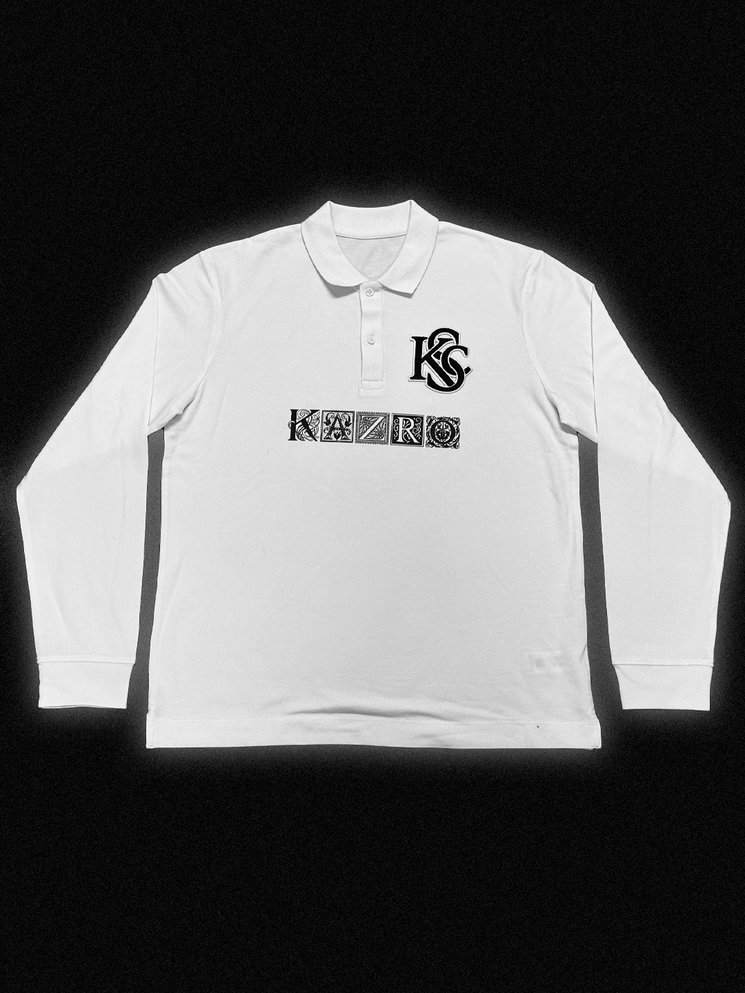 Kazro long sleeve polo
